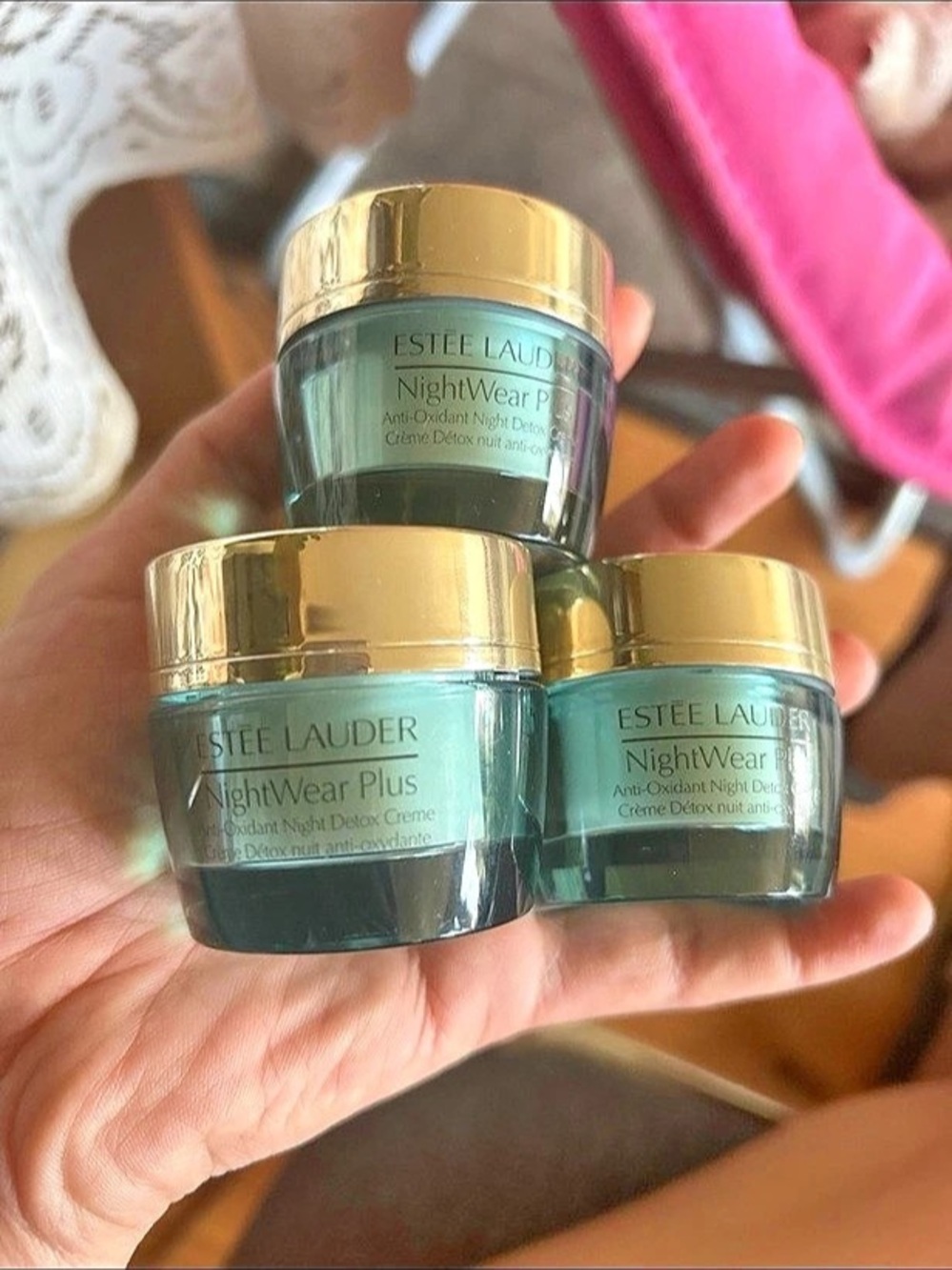 3x Estée Lauder nightwear plus 0.5oz